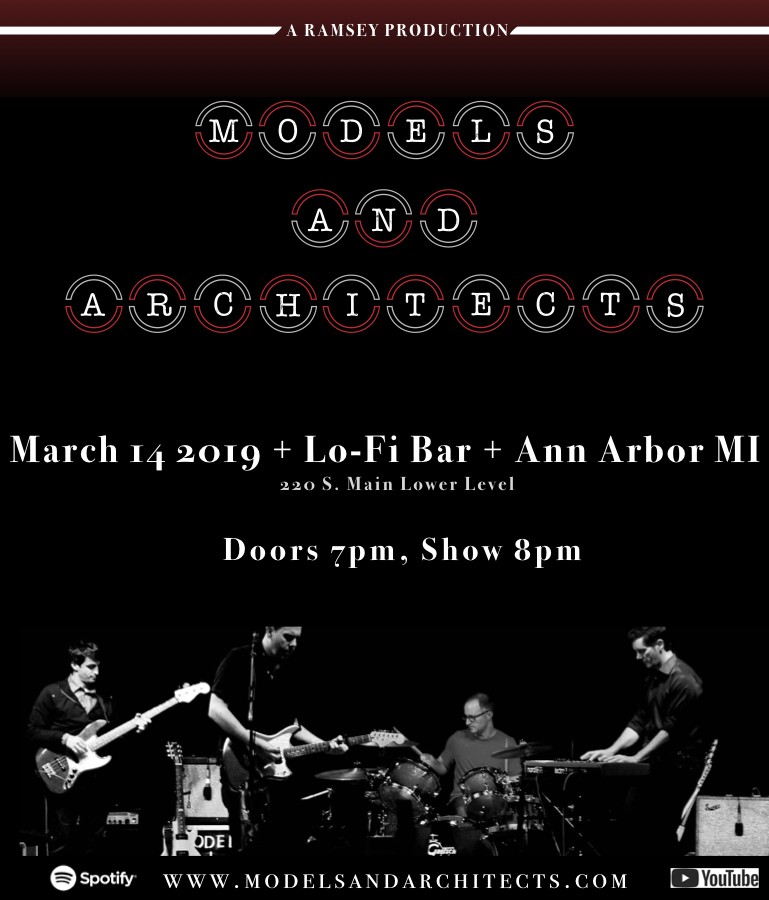 Lo-fi Bar,March 14, 2019, Doors 7pm, Show 8pm, 220 S. Main, Lower Level, Ann Arbor, MI